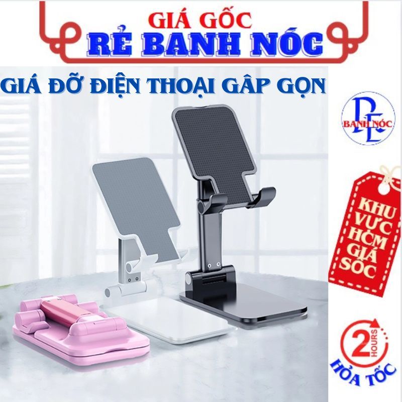 Giá Đỡ Điện Thoại Máy Tính Bảng Livestream Học Online Để Bàn Quay Phim Đa Năng Kệ Điện Thoại Gấp Gọn