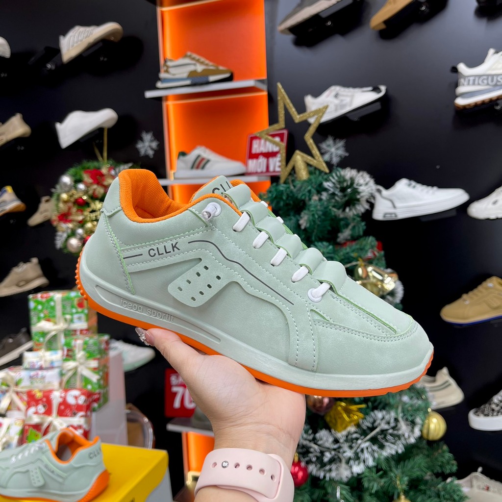 Giày thể thao nam, giày sneaker 2 màu CJLK-Aw001