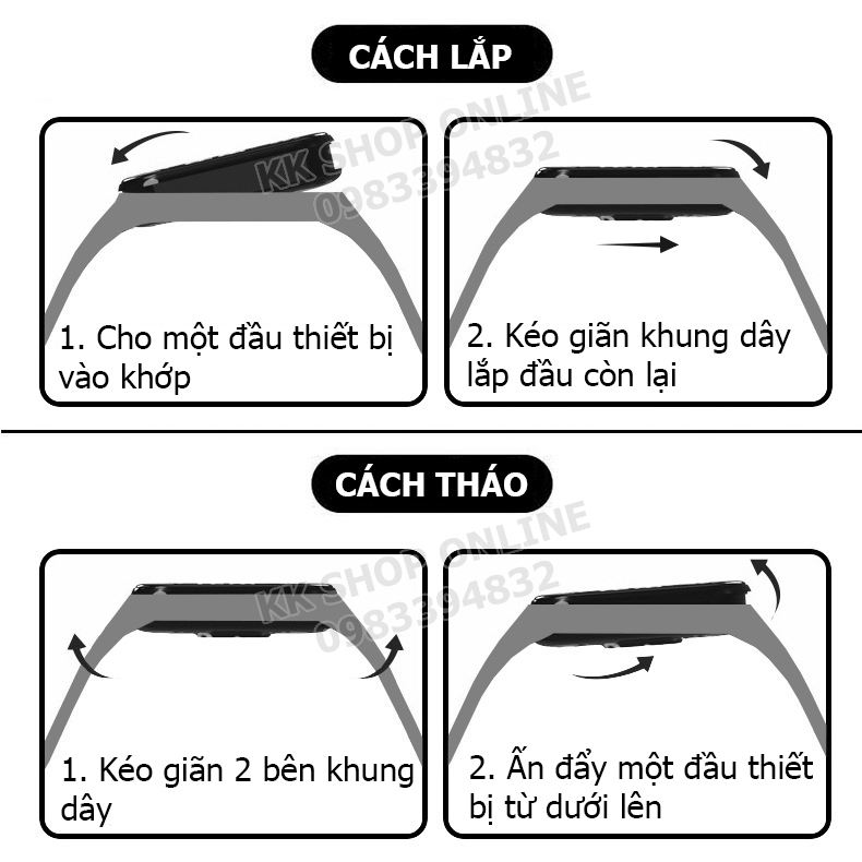 Dây đeo Xiaomi Miband 5 6 7