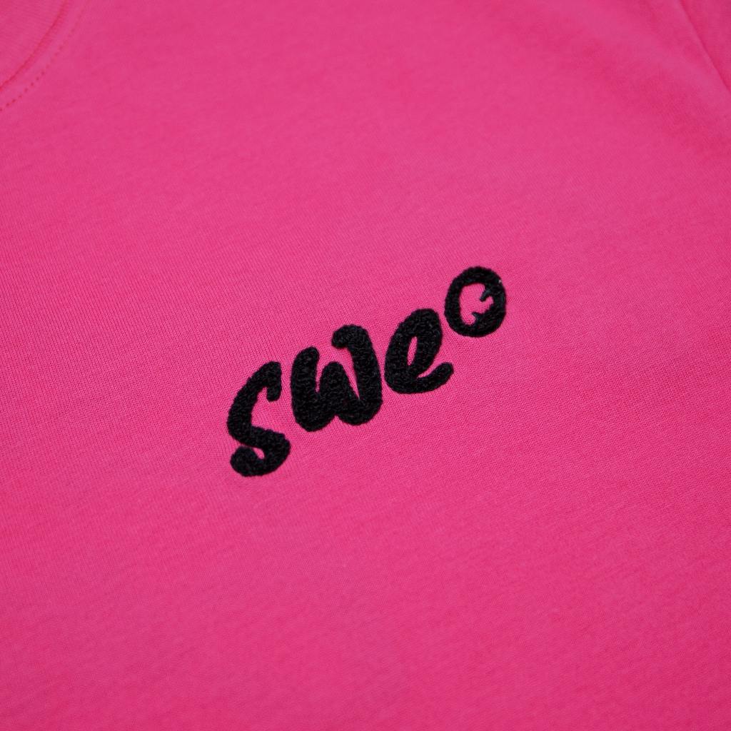 Áo Thun Unisex Local Brand SWE SIGNATURE TEE - Pink