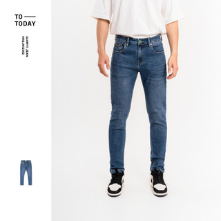 Quần jean nam chất vải jean cotton co giãn form slimfit totoday m1qjn12302