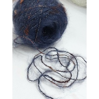 Len mohair kiểu, len mohair hoa (mohe) (50gr)