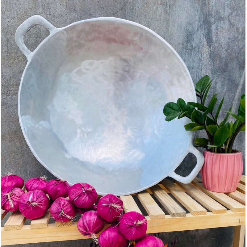 CHẢO GANG ĐÁY SÂU -ĐK 47 CM- CHẢO GANG ĐÚC TO