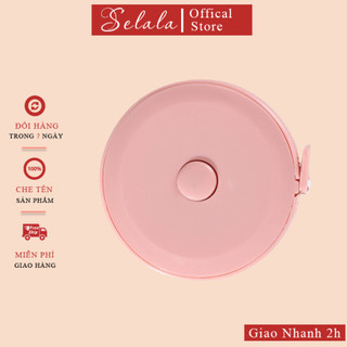 Thước Dây Mini Quà Tặng Selala Đo Quần Áo, Vòng Eo Tiện Lợi
