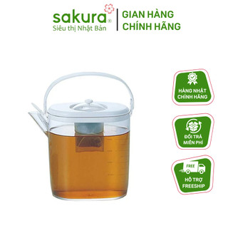 Bình uống nước kèm lọc trà 1,2L
