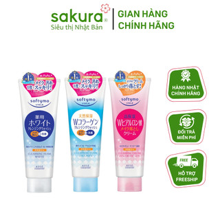 Sữa rửa mặt kose softymo tuýp 220g