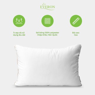 Ruột gối EVERON Classic Soft với vải pha cotton và polyester, ruột bông êm ái - kích thước 45x65 / 50x70cm