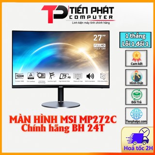  Màn hình máy tính chuyên game MSI Pro MP272C 271C Cong FHD 75Hz - Bảo hành 24 tháng 