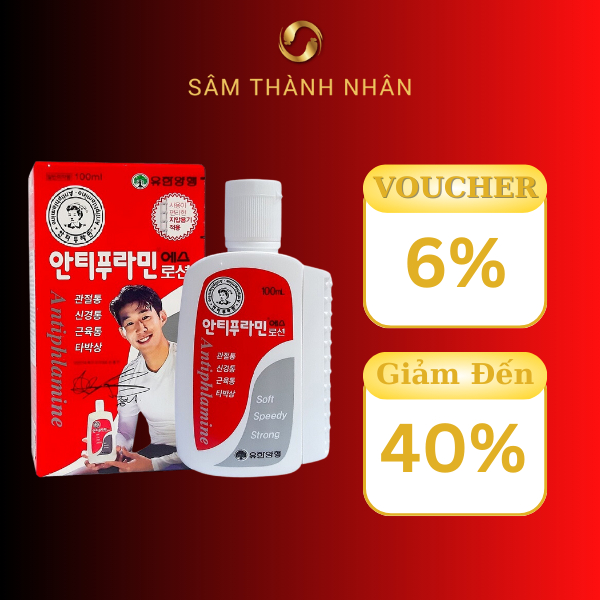 Dầu Nóng Hàn Quốc Antiphlamine 100ml