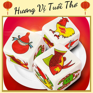 Bộ bầu cua tôm cá