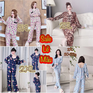 Đồ bộ Lụa Nhật - Tay dài quần dài 45-110kg