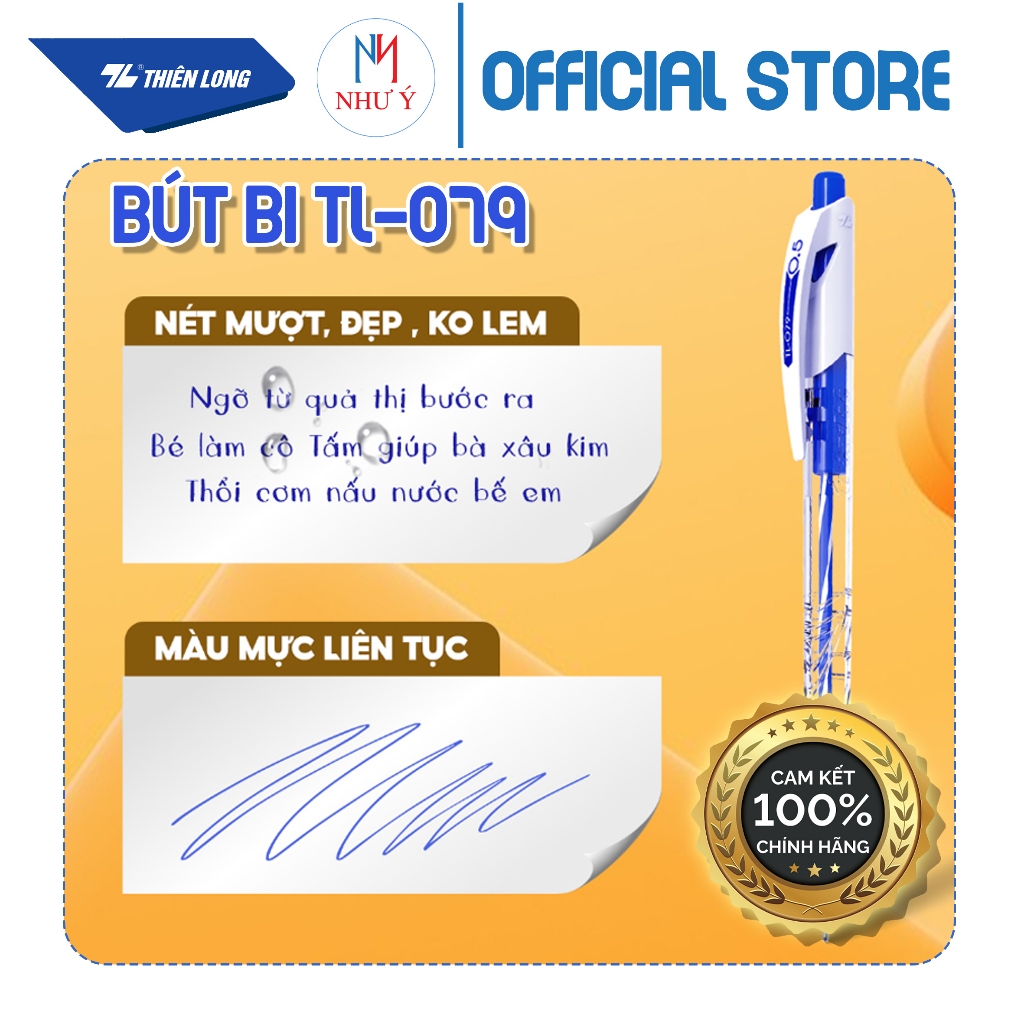 Bút Bi Thiên Long TL-079  Hàng Chính Hãng Công Ty