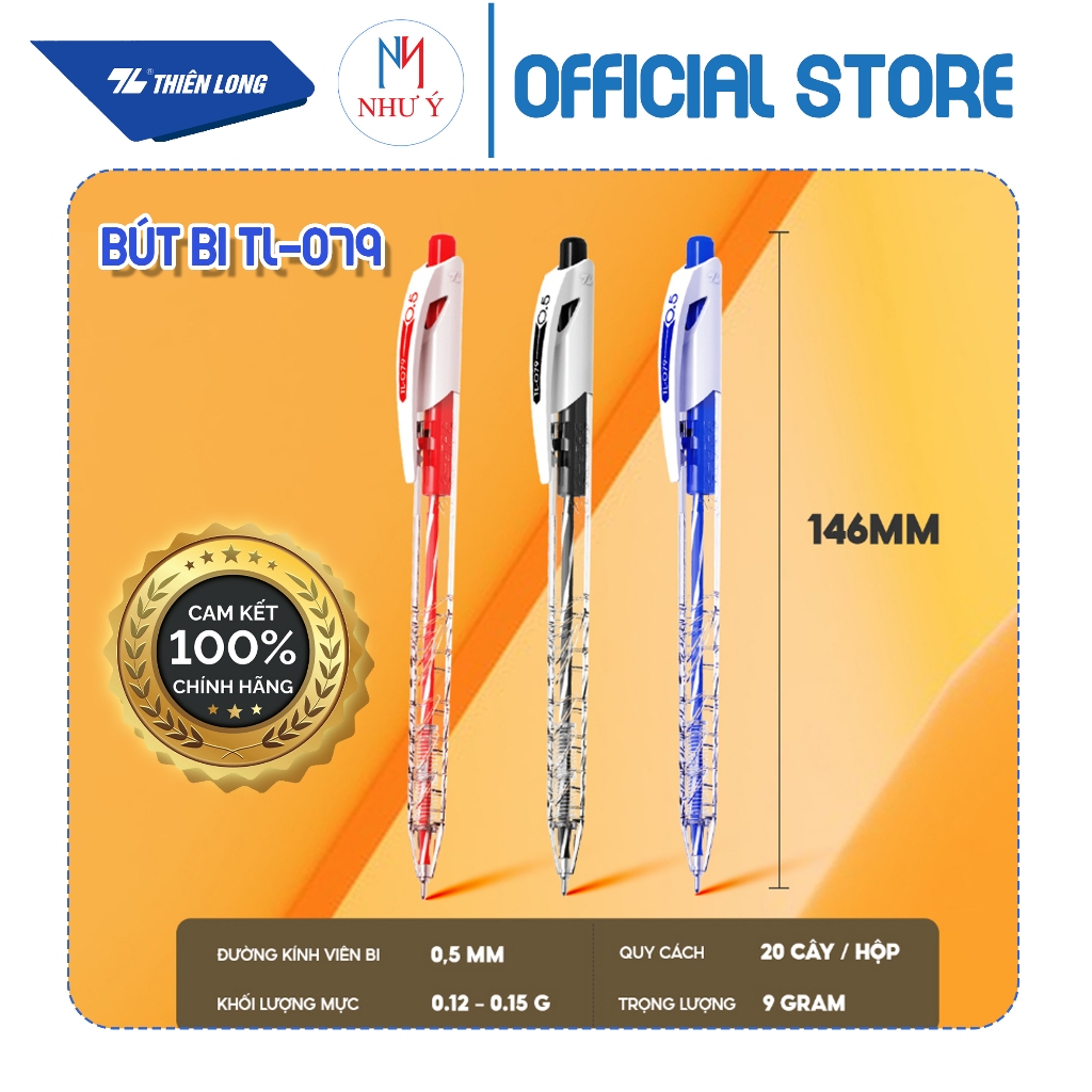 Bút Bi Thiên Long TL-079  Hàng Chính Hãng Công Ty