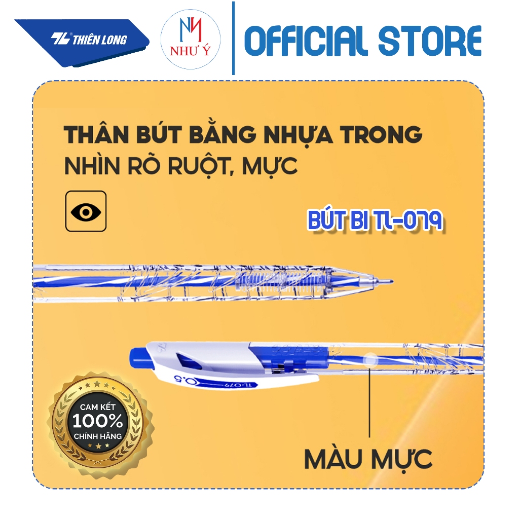 Bút Bi Thiên Long TL-079  Hàng Chính Hãng Công Ty