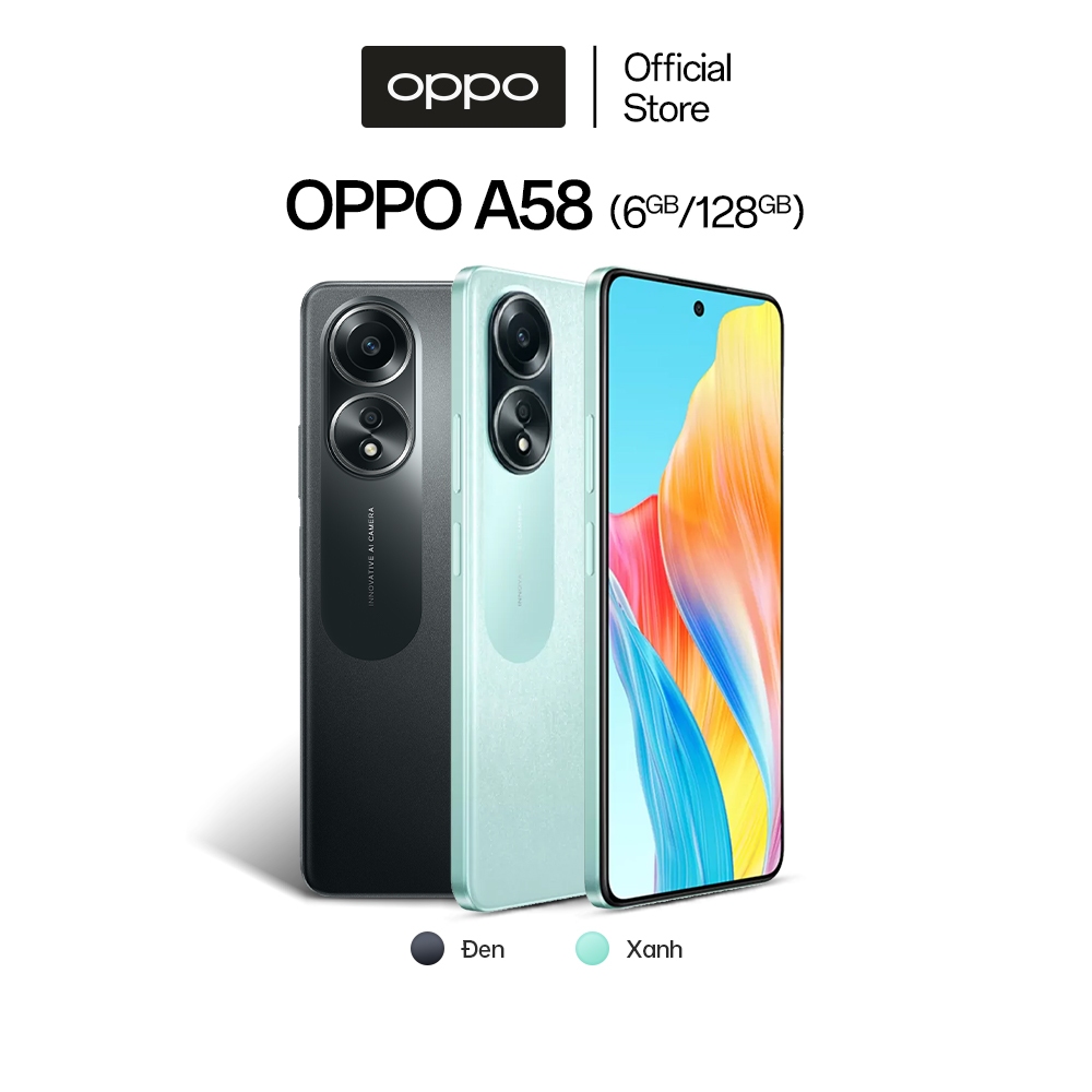 Điện Thoại OPPO A58  - Hàng Chính Hãng