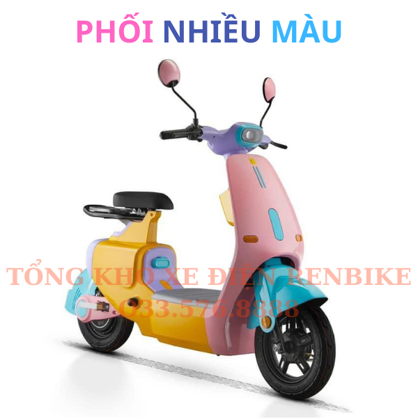 Xe Điện VC - K1, Xe Đạp Điện Hot Girl K1, Mẫu mới Hot Nhất 2023, Nhiều Tính Năng Cải Tiến, BH 1 Năm