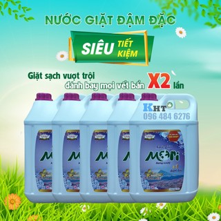 Nước giặt Mori đậm đặc siêu sạch | Can 10 Lít - Hương Lovely Violet