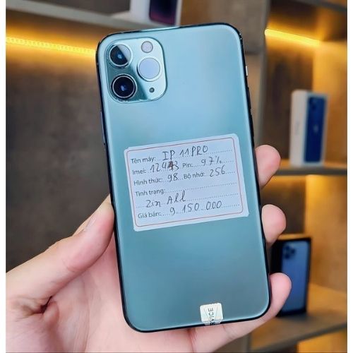 Điện thoại 𝗶𝗣𝗵𝗼𝗻𝗲 𝟭𝟭 𝗣𝗿𝗼 𝗠𝗮𝘅 𝟐𝟓𝟔𝗚𝗕 𝗕𝗹𝘂𝗲 zin 100% đủ chức năng Bảo hành 12 Tháng Lỗi 1 Đổi 1_Maria