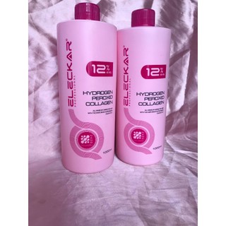Oxy nhuộm tóc eleckar 1000ml chai Hồng