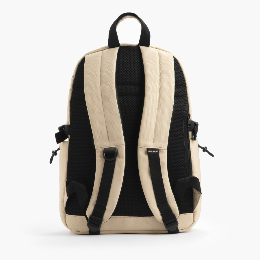 [TẶNG KÈM 1 SET PIN CÀI] Balo BAMA Mesh Fabric Backpack MF104 chống nước chống sốc đựng laptop 15.6 inch