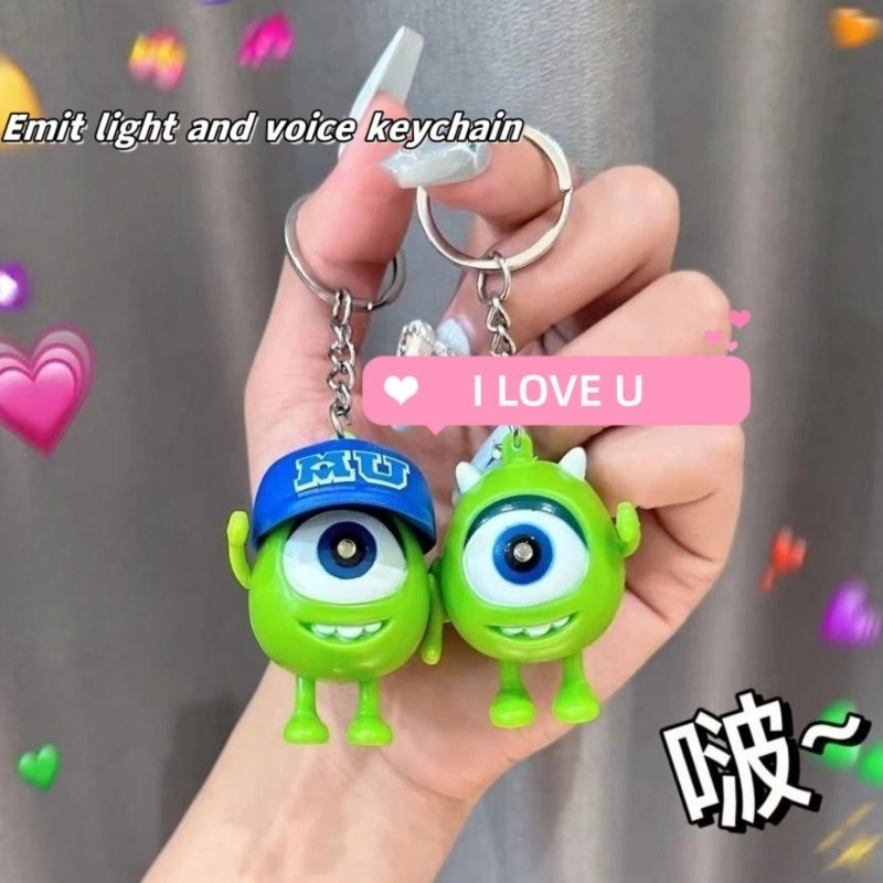 Đồ chơi biết nói I LOVE YOU, vừa dùng làm móc khóa móc balo ngộ nghĩnh, dễ thương
