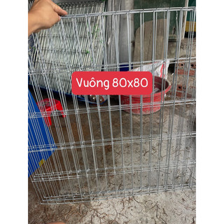 Lồng vuông 80x80cm loại đẹp loại thường