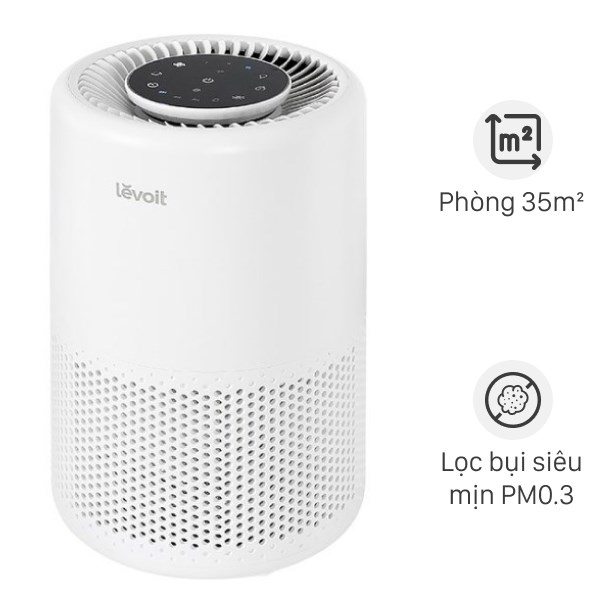 Máy lọc không khí Levoit Core 200s - Công nghệ Air Turbo - Hàng Chính Hãng