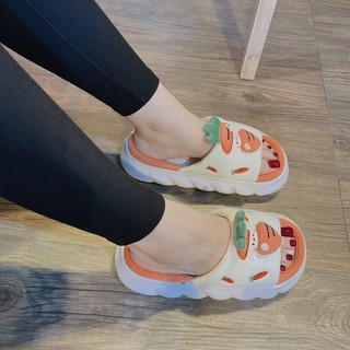 Dép Vải Bông Thỏ Cà Rốt DE3539