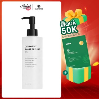Tẩy tế bào chết mặt Caryophy Smart Peeling Gel tẩy da chết vật lý da dầu mụn 250ml