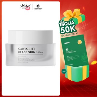 Kem dưỡng trắng da mặt Caryophy Glass Skin Cream dưỡng ẩm trắng da 50ml