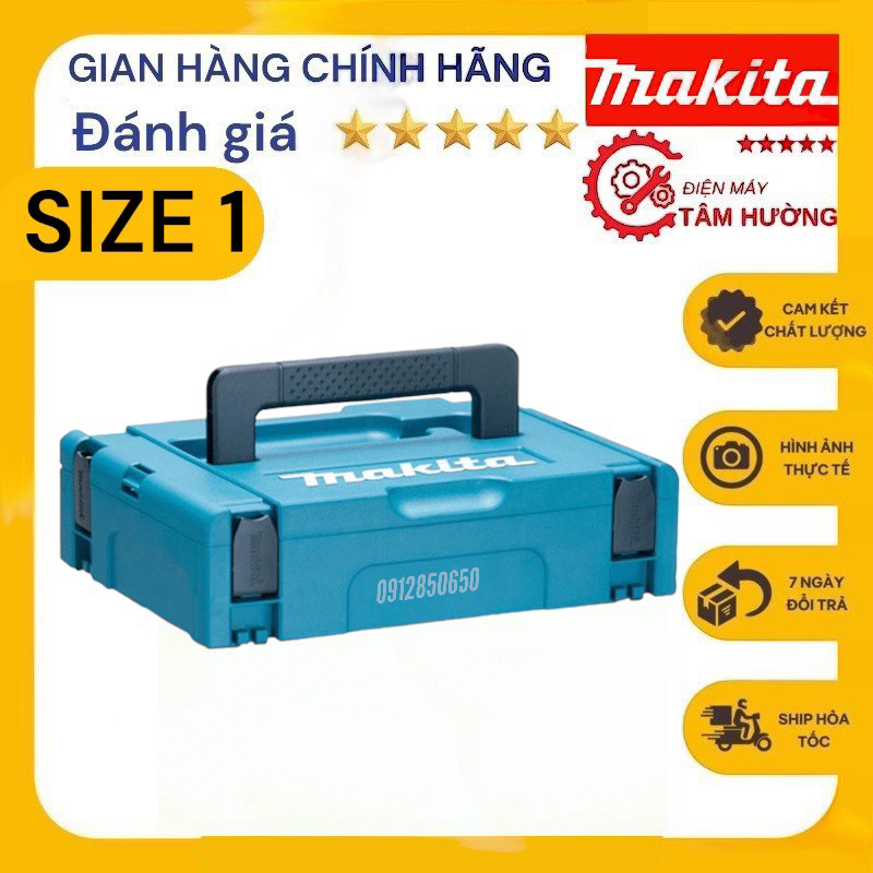 Thùng Makpac size 1 , mới chính hãng ( thùng tách bộ )