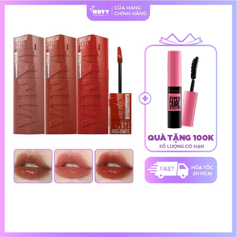 Son Bóng Maybelline Superstay Vinyl Ink (4.2ml)