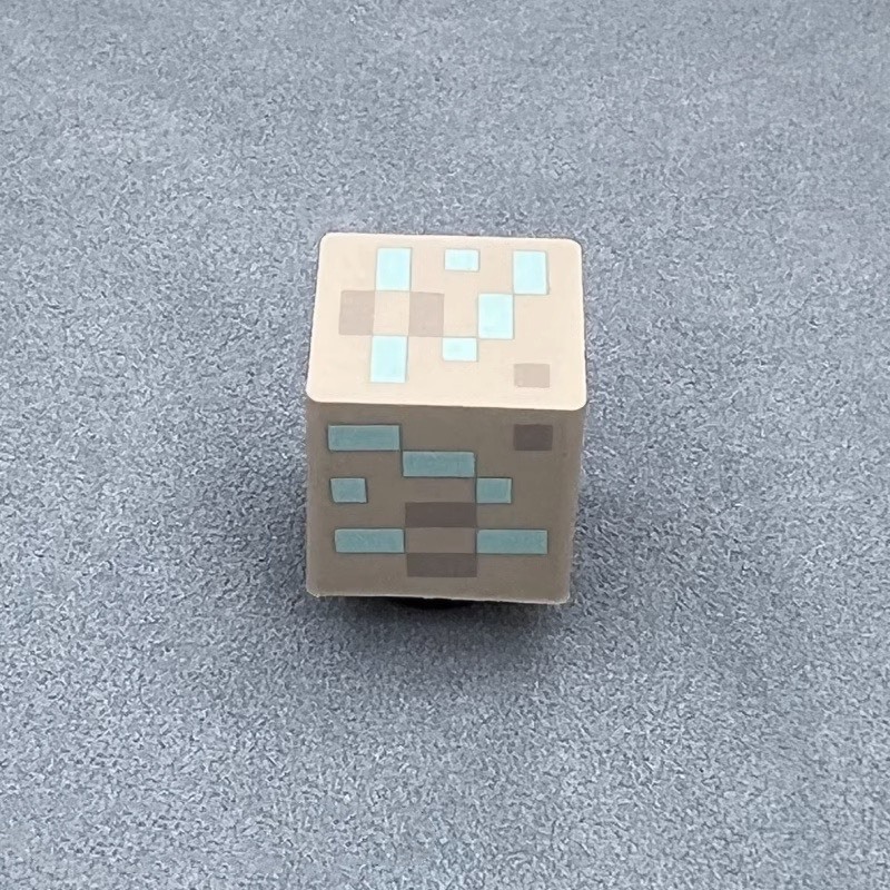 Set 8 Charm Jibits Gắn Sục Dép Crocs Minecraft 4D