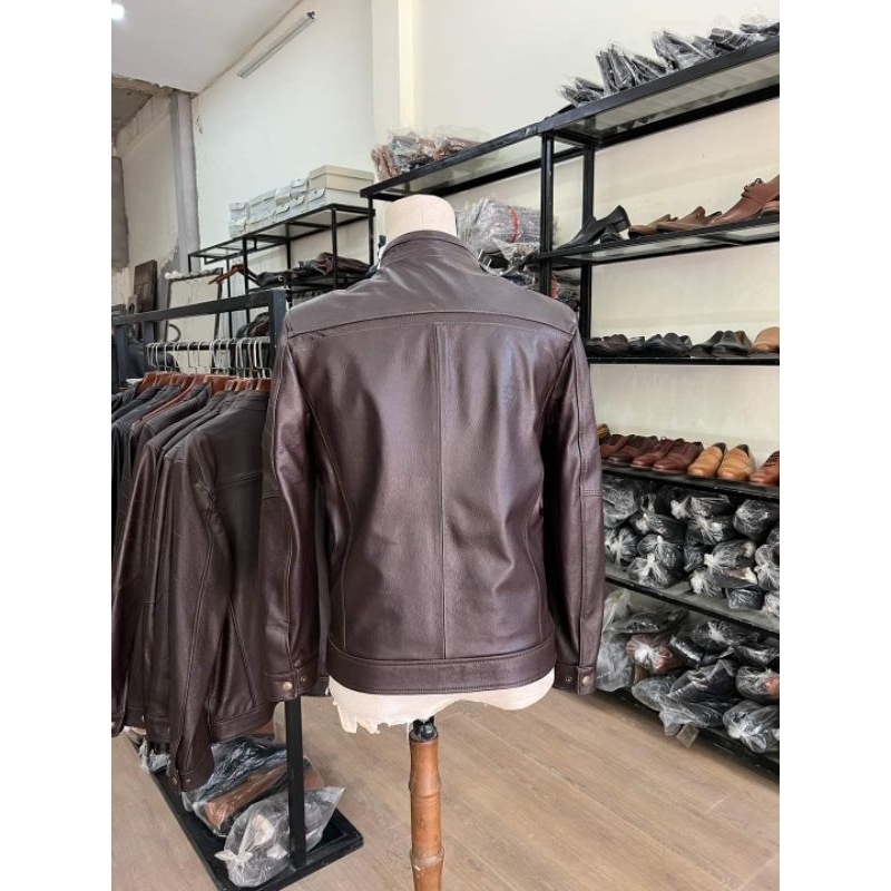 ÁO KHOÁC DA LẠC ĐÀ NAM BẢO HÀNH 10 NĂM VỀ DA