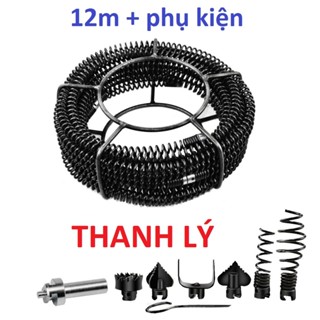 Bộ dây lò xo thông cống 12m phi 16 mm   HÀNG THANH LÝ   