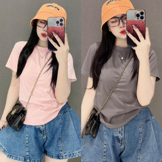 Áo thun nữ dáng ôm nhẹ Babytee Trơn ( Mã Trơn 787 )