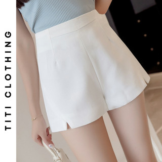  Quần short nữ mùa hè phong cách Hàn Quốc lưng cao chữ A nóng bỏng  và đa năng 