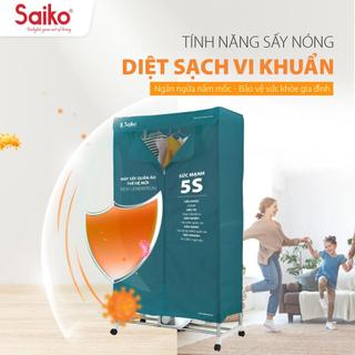 {HÀNG CHÍNH HÃNG} Tủ sấy quần áo Saiko CD-2300 (2300W - 50KG)