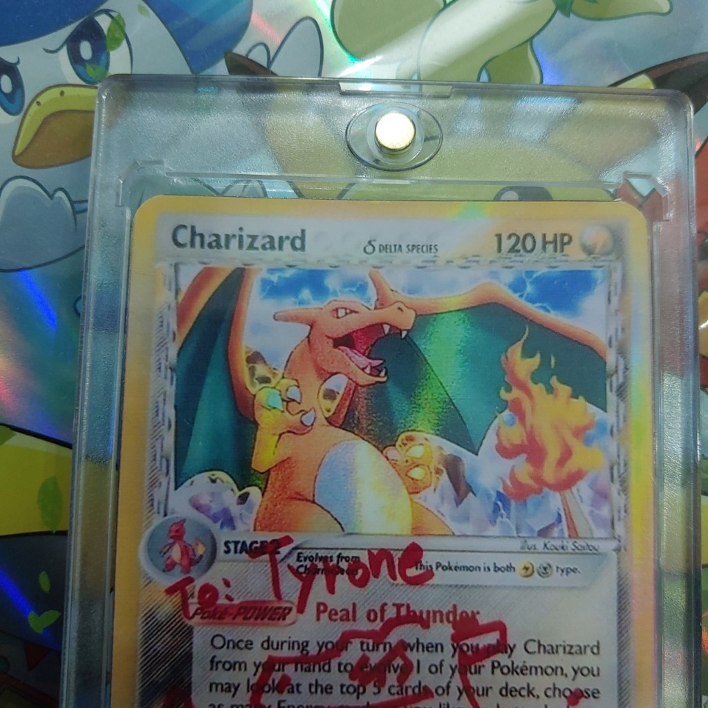 Thẻ bài TCG CHARIZARD EX CRYSTAL GUARDIANS 2006 POKEMON CARD 1459 D48 1-1