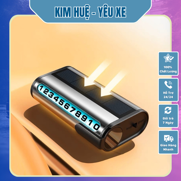 Bảng Ghi Số Điện Thoại Bằng Kim Loại Sử Dụng Năng Lượng Mặt Trời Có Đèn LED Dạ Quang, Điều Chỉnh Con Lăn Số Dễ Dàng