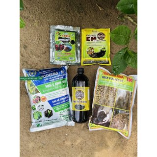 1kg nấm đối kháng trichoderma chế phẩm men vi sinh bổ sung vi sinh có lợi vào đất