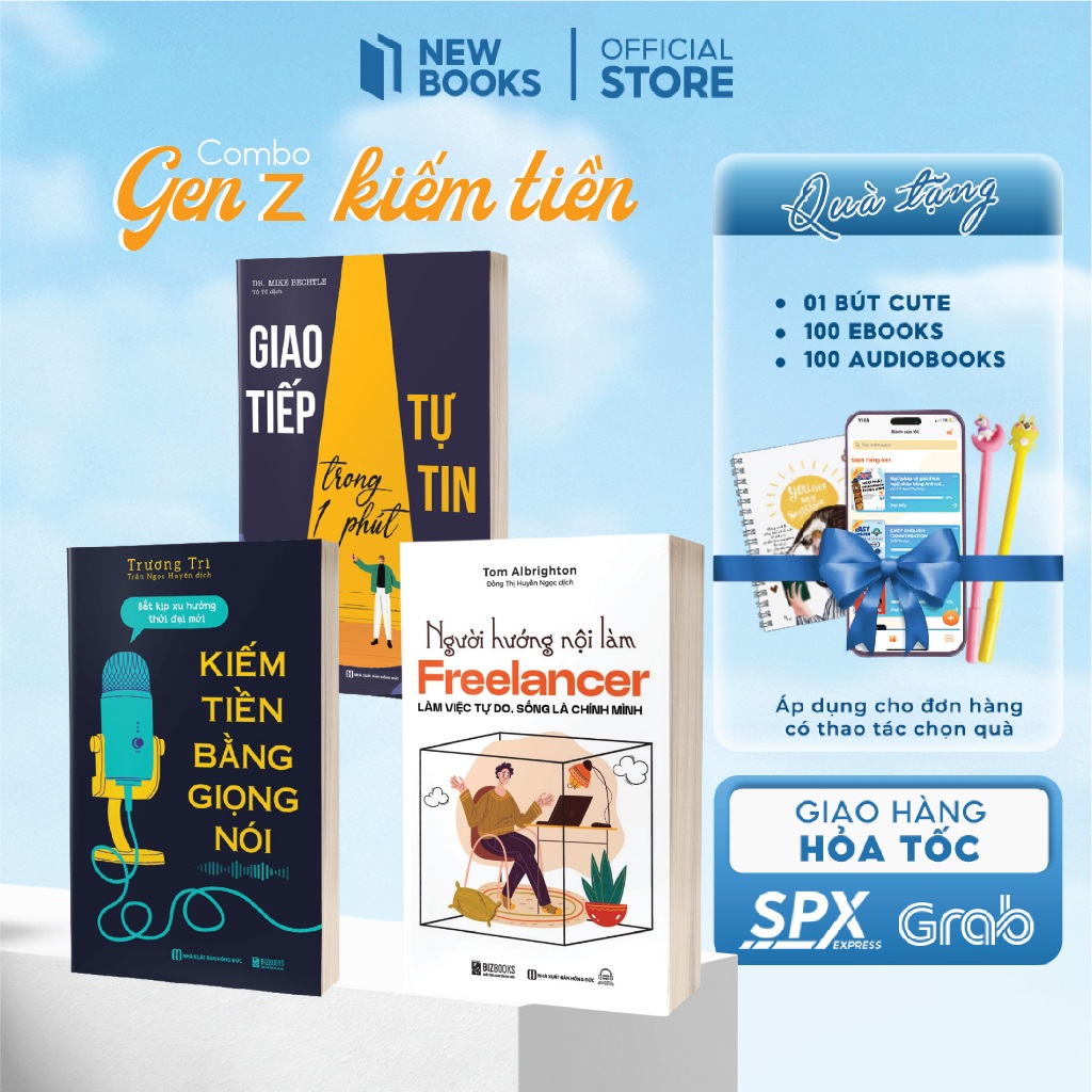 Combo Sách Gen Z Kiếm Tiền  Trong Kỷ Nguyên Số: Định Hướng Tương Lai - Cách Lựa Chọn Ngành Nghề Phù Hợp Với Bản Thân