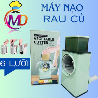 Máy thái lát rau củ - thái lát bào cắt củ quả đa năng kèm 6 lưỡi dao cắt hàng chuẩn