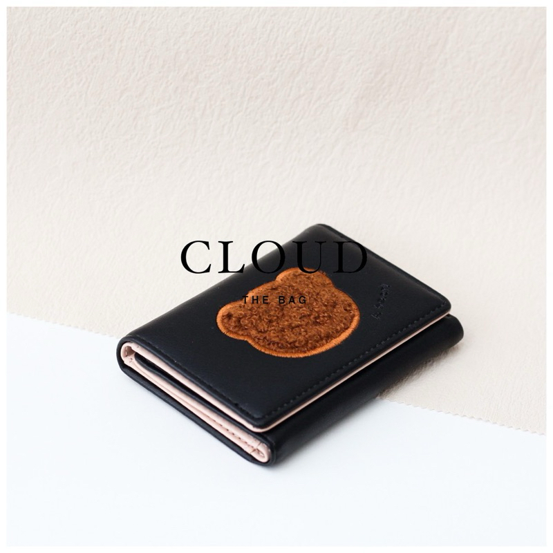 VÍ CẦM TAY HOẠ TIẾT GẤU