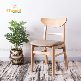 Ghế bàn ăn gỗ tự nhiên MG12 - Ghế gỗ cao cấp 47wood
