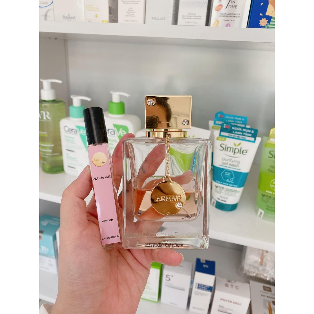 Nước Hoa Club De Nuit Wommen EDP Mùi Thơm Nữ Tính, Ấm Áp 10ml - 105ml - DUXBO