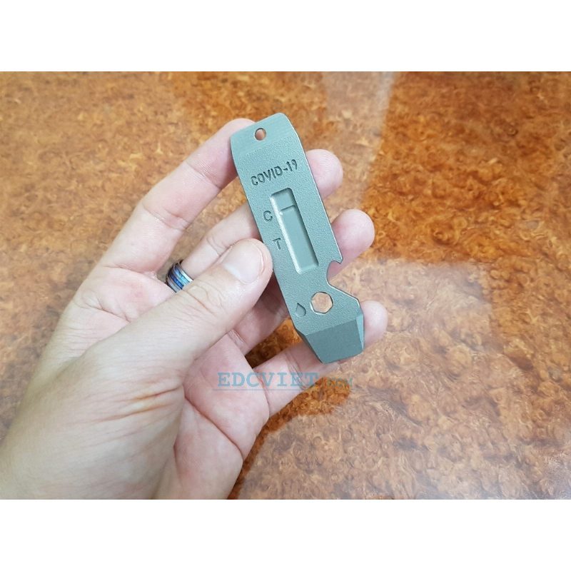 Prybar titanium hình que test
