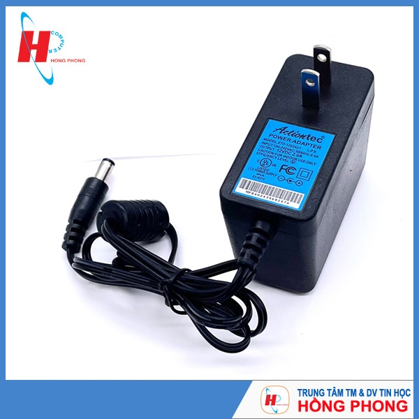 Nguồn Adapter Actiontec 12V-2A loại zin, có đèn led cảnh báo chuyên camera