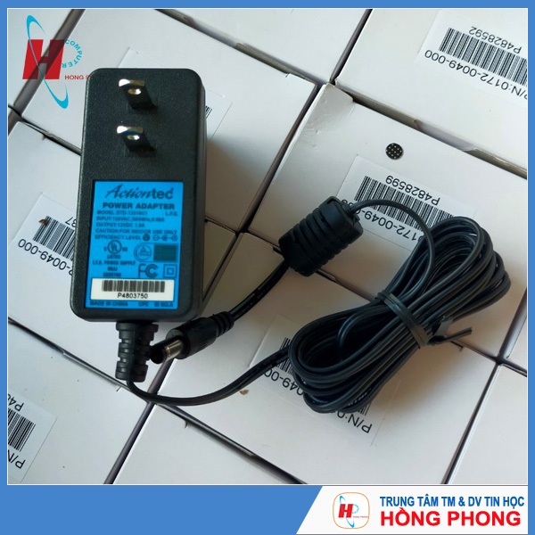 Nguồn Adapter Actiontec 12V-2A loại zin, có đèn led cảnh báo chuyên camera