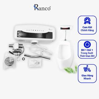 Bộ cảm ứng xả nước tự động, van bồn tiểu nam thông minh RANCO đường nước âm tường nhà vệ sinh-R8516